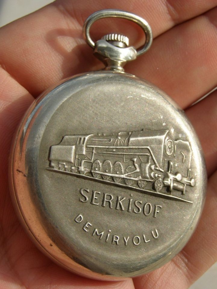 rrr serkisof railroad pock watch for turkish railways from bulgaria