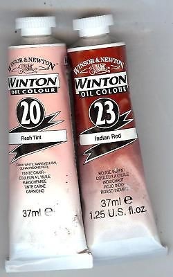 winsor newton oil paint flesh tint indian red time left
