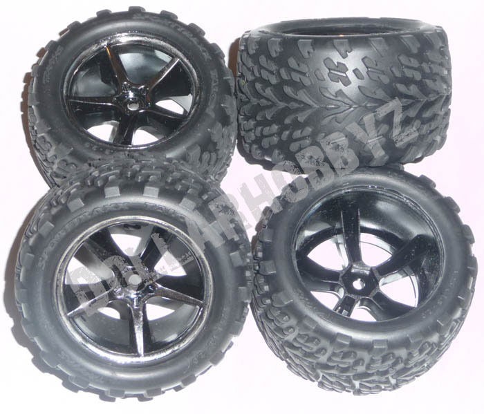 Traxxas 1/16 E Revo VXL *TALON TIRES/GEMINI WHEELS*10mm