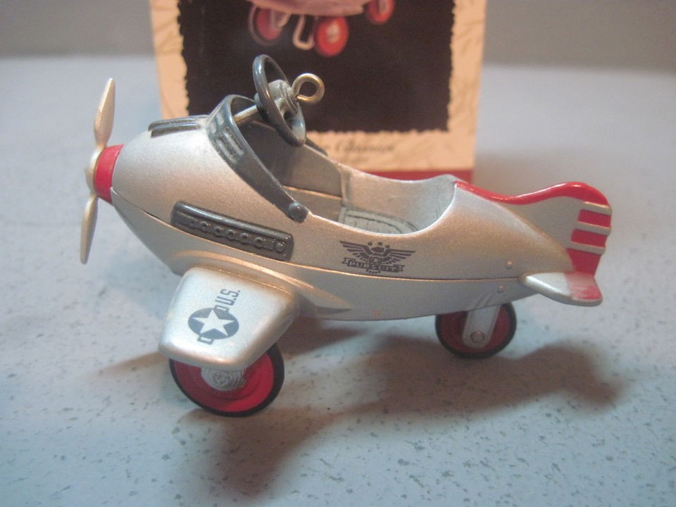 1996 Hallmark Keepsake Ornament Kiddie Car Classics Murray Airplane 