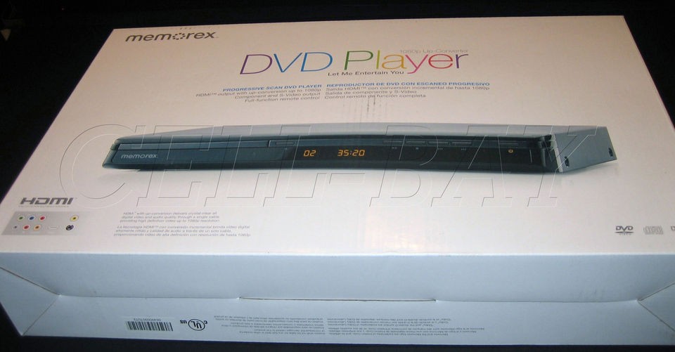 BRAND NEW ★ MEMOREX MVD2047 DVD PLAYER ★ DOLBY DIGITAL OUTPUT 