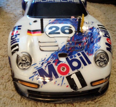 tamiya ta03r s porsche 911 gt 1 mobil 1 body