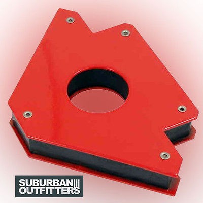 75lb MAGNETIC HOLDER ARROW SHEET METAL WELDING, CLAMP RIVETED, CORNER 