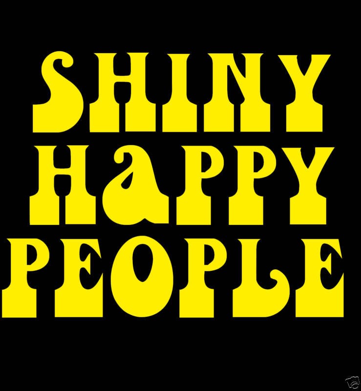 rem t shirt shiny happy people the b52 s t