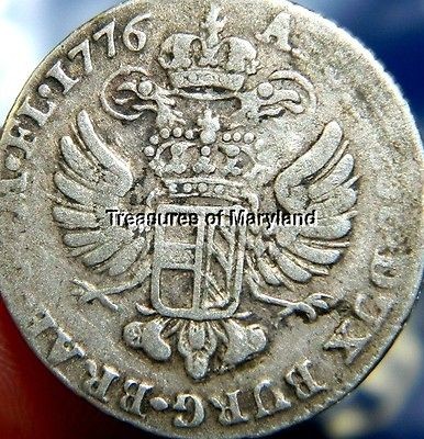 Newly listed MARIA THERESA 1776 AUSTRIA SILVER BILLON (XIV LIARDS)