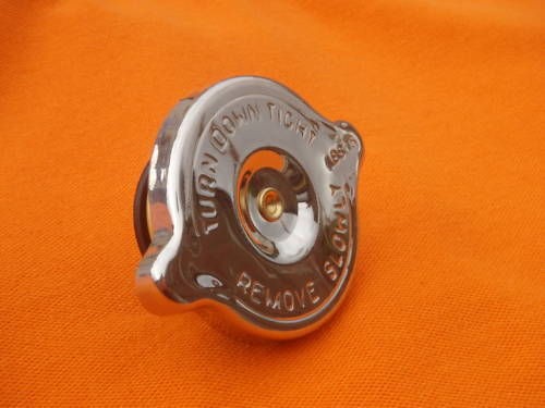 mg midget 1970 81 stainless steel radiator rad cap 15lb