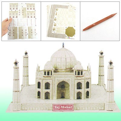 child intelligence foam taj mahal model 3d diy puzzle toy