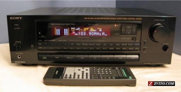 Sony STR D711 390 Watt Surround Sound Stereo Receiver w/Remote