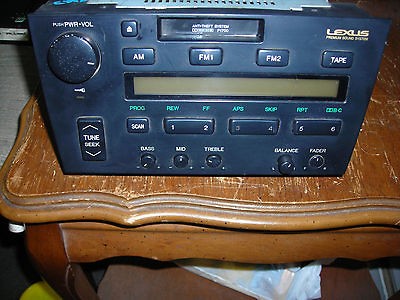 1994 LEXUS ES300 PIONEER RADIO TAPE PLAYER P1700 OEM FACTORY 1992 1993 