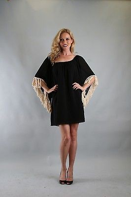 VaVa by Joy Han Amy Tassel Dress Sizes XS L Black, Rose, or White