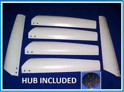   PRO 12.0 ALUMINUM WIND TURBINE GENERATOR BLADES (QTY. 4) + ** HUB