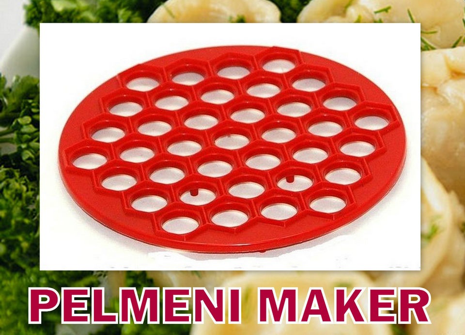 RUSSIAN PELMENI DUMPLINGS RAVIOLI MAKER MOLD FORM ПЕЛЬМЕНИ 