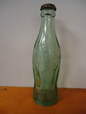 Vintage Coca Cola 6 oz Green Embossed Bottle Kansas City MO