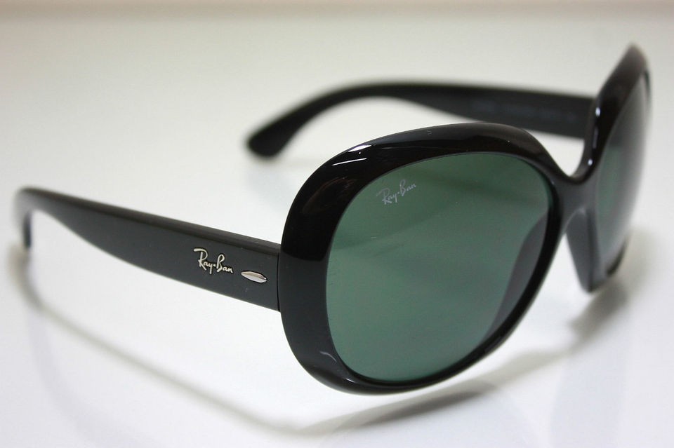 Rayban 4098 JACKIE OHH II 2 Black Dark Grey 601/71 60mm Oversize 