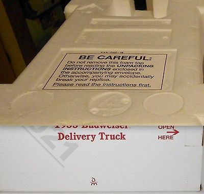 Box with Certificate of title for 1955 Coca Cola Delivery Truck DM 1 