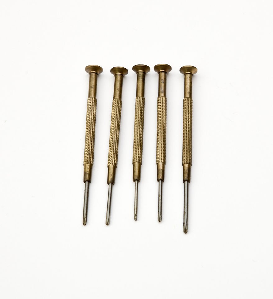 watchmakers set of 5 philips cross head screwdrivers from united 