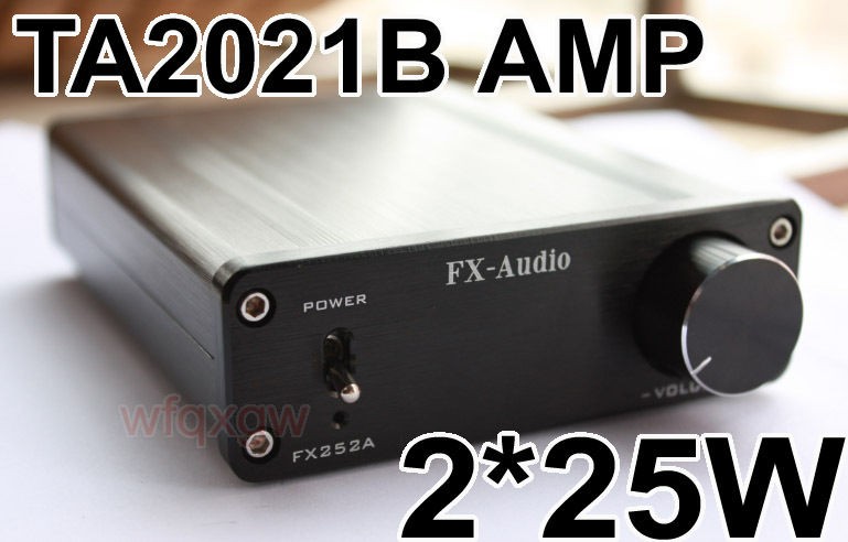   x2 WF252A digital Amplifier TA2021B HiFi stereo amp for desk speaker