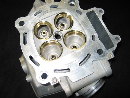 kawasaki kx250f cnc cylinder head rebuild services 