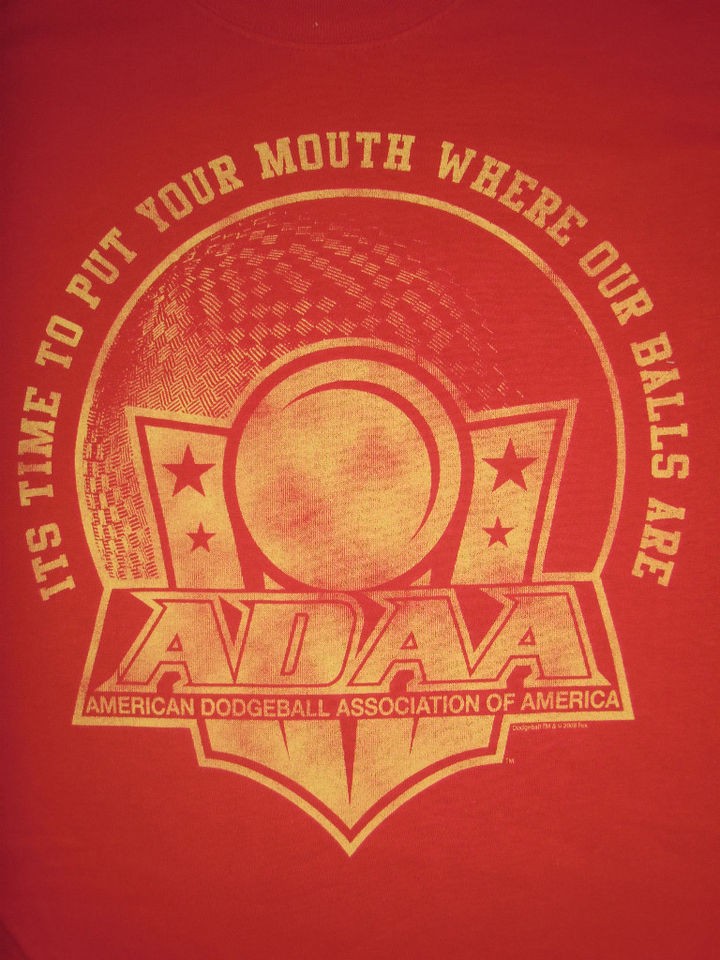 Dodgeball T Shirt Dodgeball Movie Average Joe Globo Gym ADAA