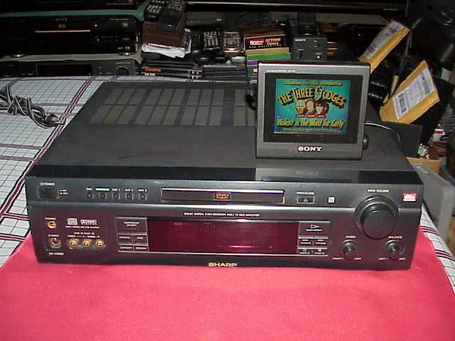 sharp model dv a1000u dvd player w built in amplifier