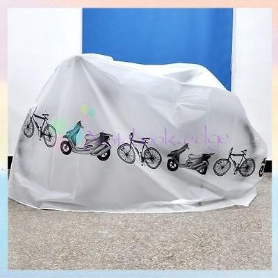   Scooter Bike Bicycle Rain Dust Snow Protector Cover Protection Garage