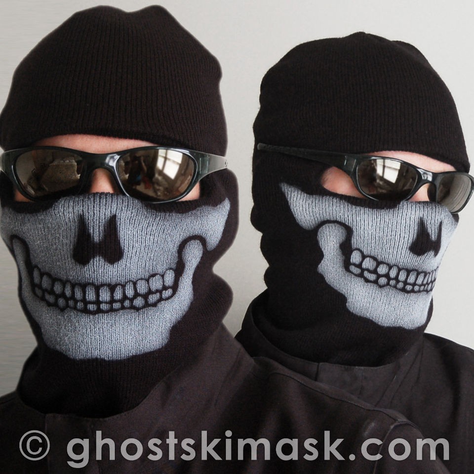 Ghost Mask Mw2 Replica, COD Cosplay Ghost Costume, Combat Face Mask With  Balaclava, Custom-made Airsoft Tactical Uniform, Ghost Ski Mask 