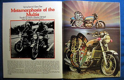 1976 Test Honda CB750 v Suzuki GT750,Dunstall Yamaha XS500,Yamaha 