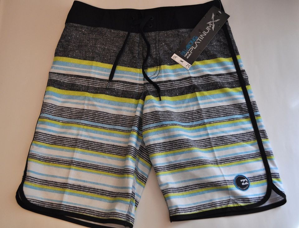   Men Billabong Platinum BOARD SURF SHORTS SWIM TRUNKS SWIMSUIT 29 NEW