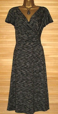 NEW EX PER UNA MARKS AND SPENCER THICK JERSEY WRAP STYLE DRESS SIZE 8