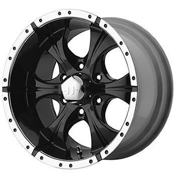 17x9 black wheel helo he791 5x135  570