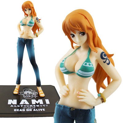   One Piece NAMI POP Anime The New World Toy PVC Figure Figuarts Zero