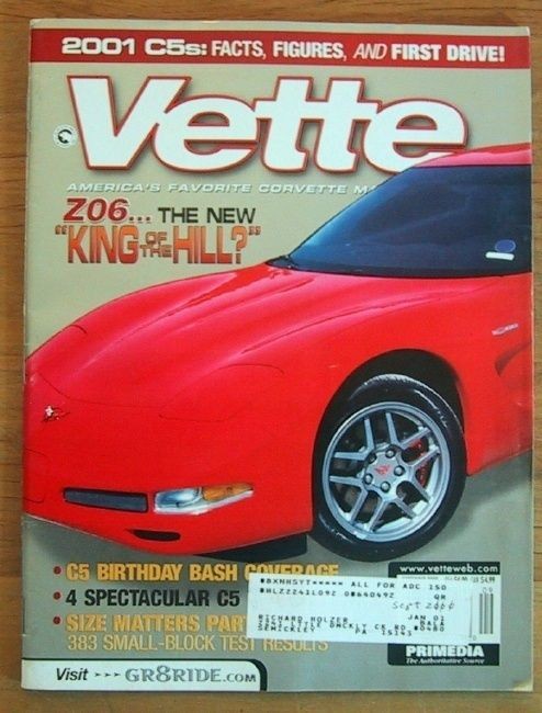 vette 2000 sept project zr 1 new z06 special sr5