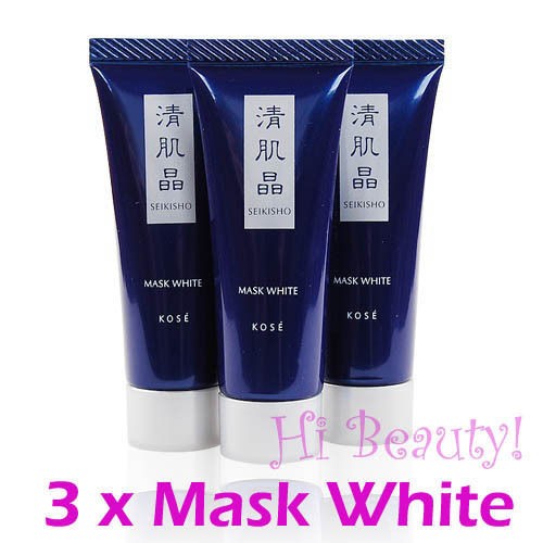 KOSE kose Medicated Seikisho Mask White 25gx3pcs =75G +  