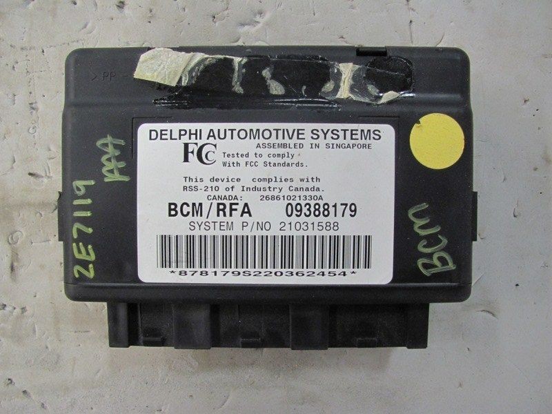 00 01 02 SATURN S SERIES SEDAN BODY CONTROL MOD MODULE (Fits Saturn)