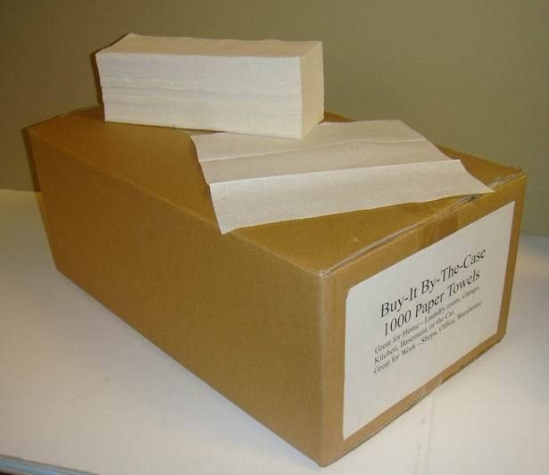 bulk 1000 9 x 9 white c fold paper towels  18 19  