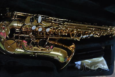 NEW CONCERT SAXAPHONE/SA​XAPHONES ALT​O SAXOPHONE GOLDEN SAX