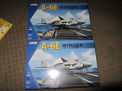   KITS) KINETIC 1/48 SCALE A 6E INTRUDER MILITARY AIRCRAFT MODEL KITS