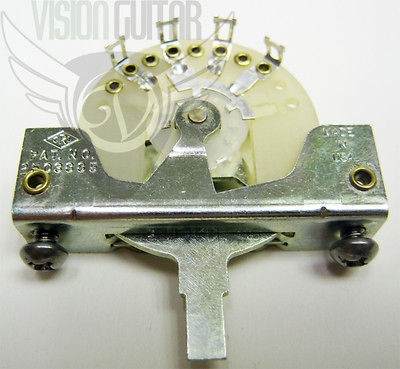 NEW CRL 3 Way Pickup Selector Switch Stratocaster Telecaster   Finest 