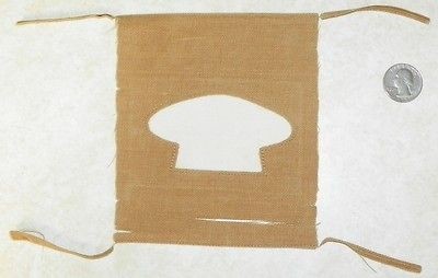 1898 1902 US Army Infantry Cook / Bakers Khaki Chevron / Rating