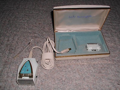 Vintage Lady Remington Shaver 1969 Working Works Great with Case