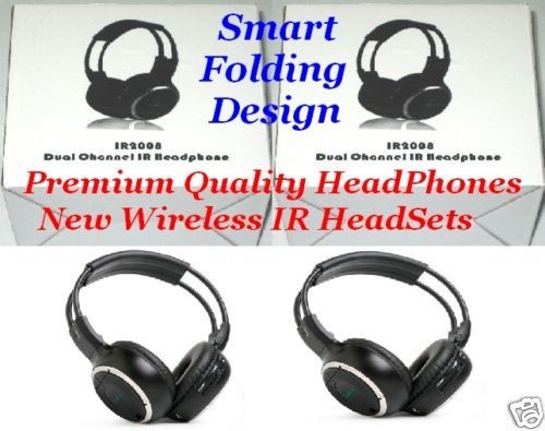 Newly listed NEW 2 Toyota sienna HighLander DVD Headphone Headsets