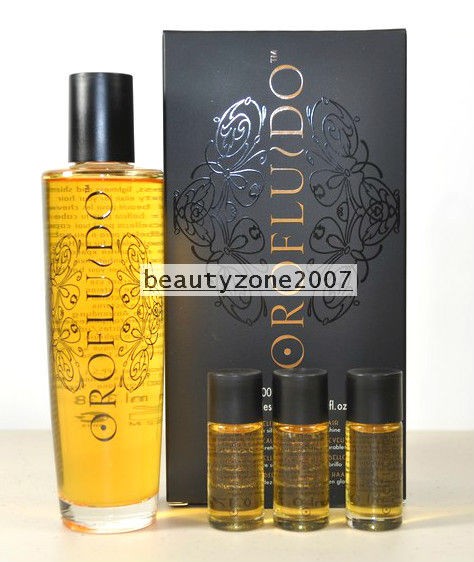 Orofluido Beauty Elixir 3.38floz/100ml Plus 3 Samples 0.17floz 5ml