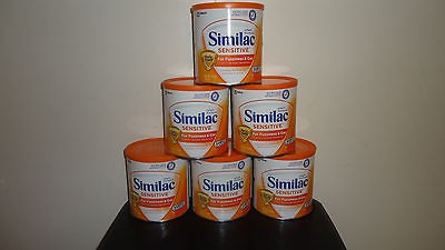 Similac Sensitive Powder Formula 12.6oz 24 cans 