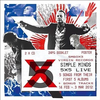 simple minds 5x5 live new cd boxset 