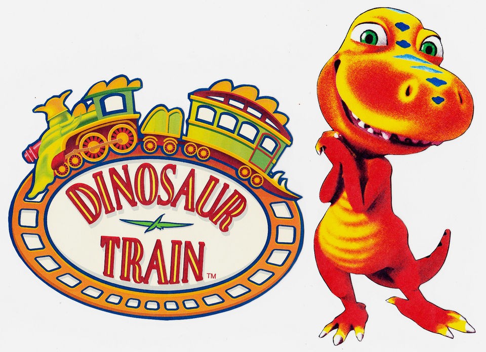 DINOSAUR TRAIN BUDDY LOGO WALL SAFE STICKER CHARACTER BORDER 