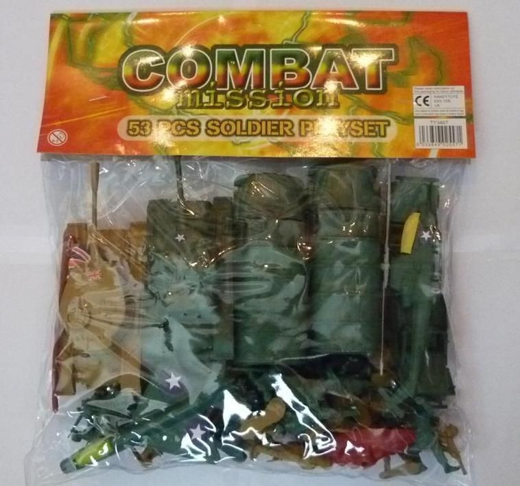 combat jumbo pk toy army plastic soldiers tanks trucks time