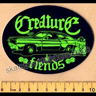 Creature   Fiends Kill   Skateboard Sticker New horror monsters ghosts 