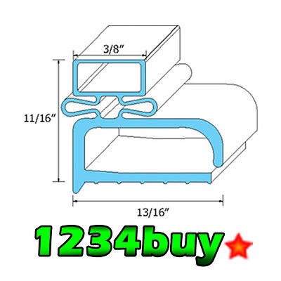 Hobart/Koch 37 5/8 x 79 1/2 Magnetic Gasket Model 206899