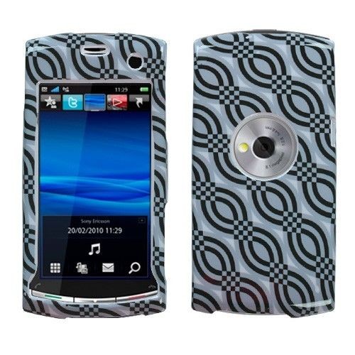 vintage checker hard case cover sony ericsson vivaz u5a  6 