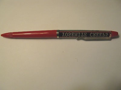 RARE YOSEMITE CREEPS MIRROR IMAGE FLOATY FLOATING PEN FROM 